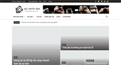 Desktop Screenshot of gocnhiepanh.com